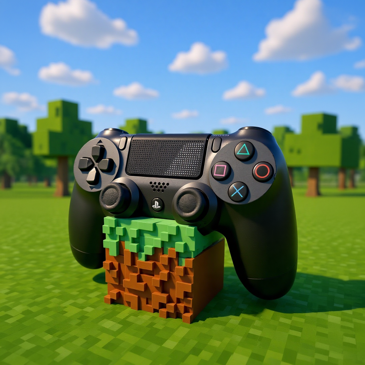 Minecraft Temalı Kol Tutucu