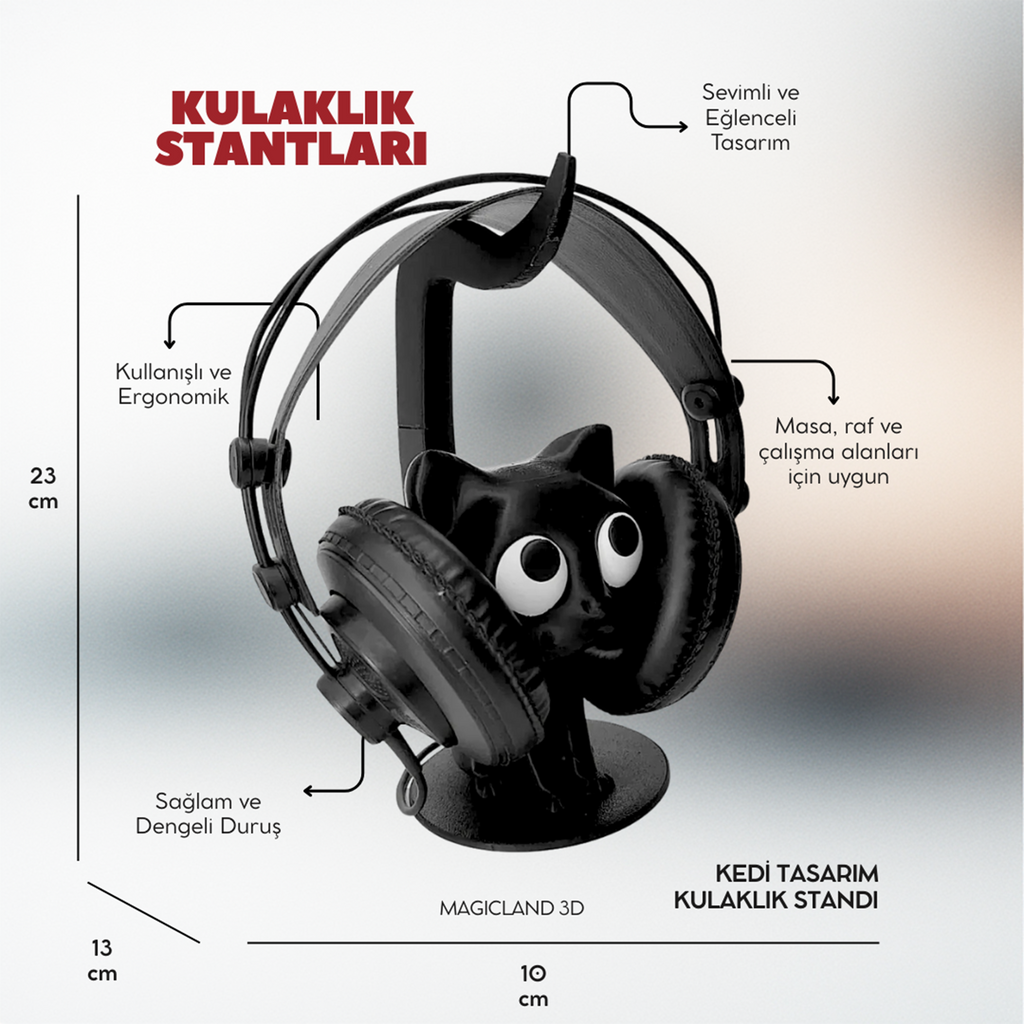 Kedi Kulaklık Tutacağı
