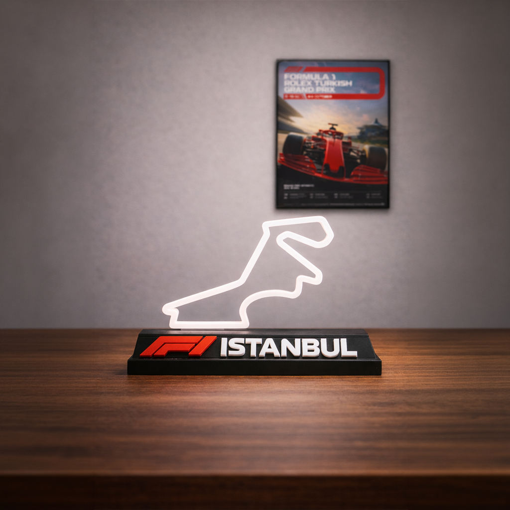 F1 İstanbul Park Haritalı Stant