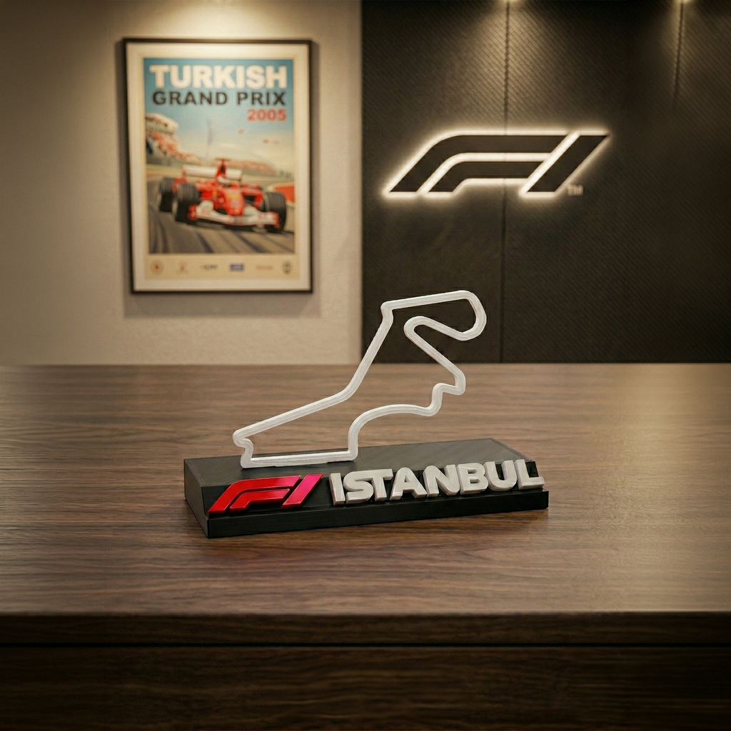 F1 İstanbul Park Haritalı Stant
