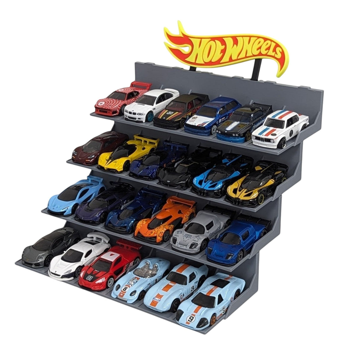 Hot Wheels Araba Standı - 24 Araba Kapasiteli