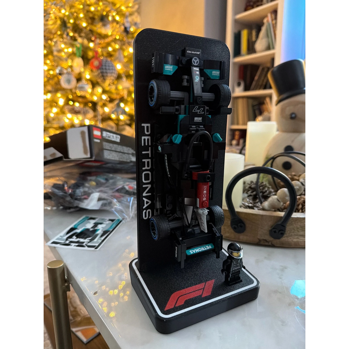 F1 Lego Speed Champions Takımlı Dikey Stant