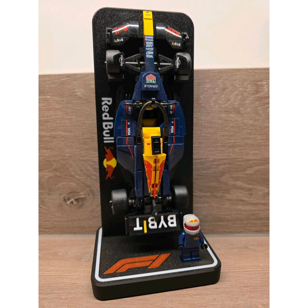 F1 Lego Speed Champions Takımlı Dikey Stant