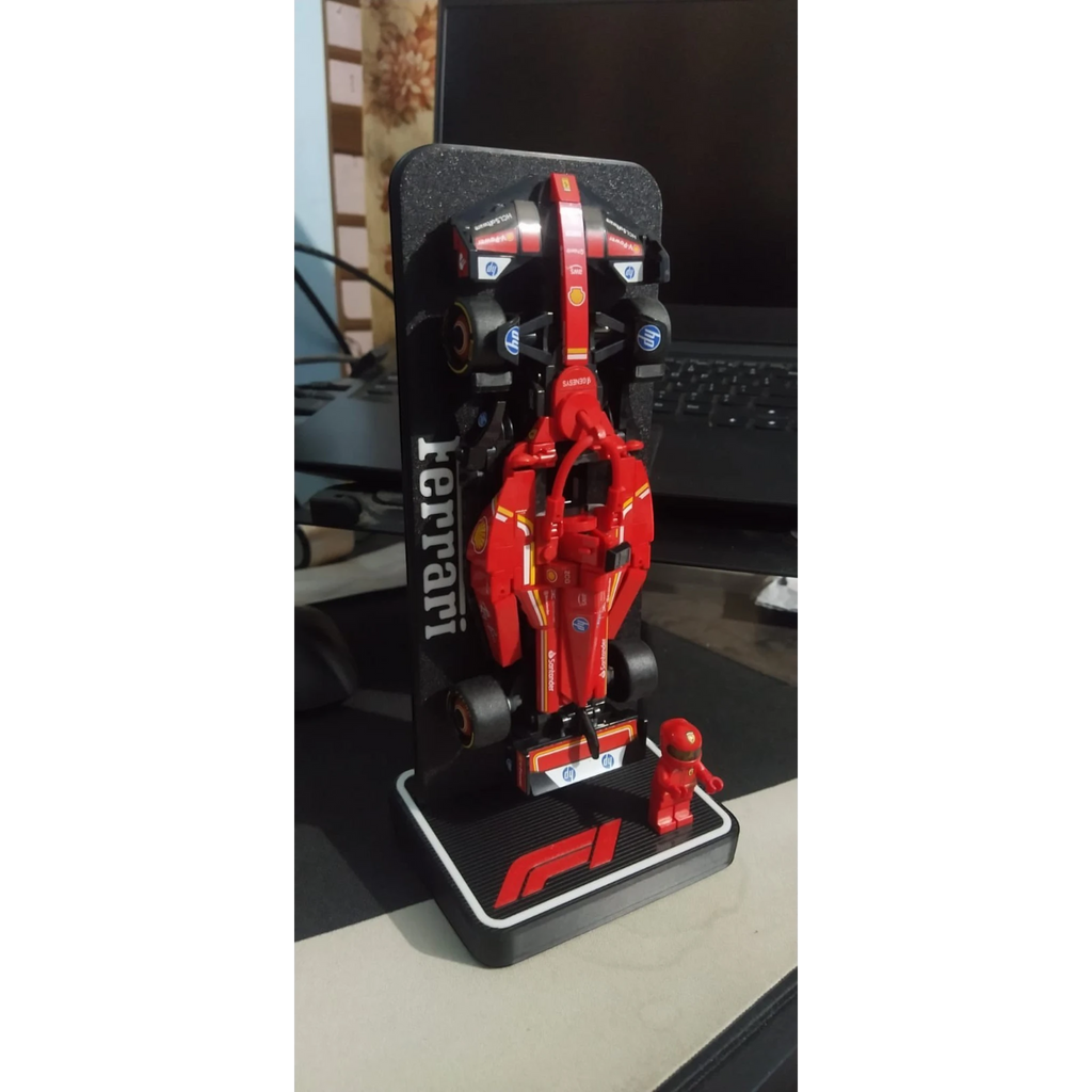 F1 Lego Speed Champions Takımlı Dikey Stant