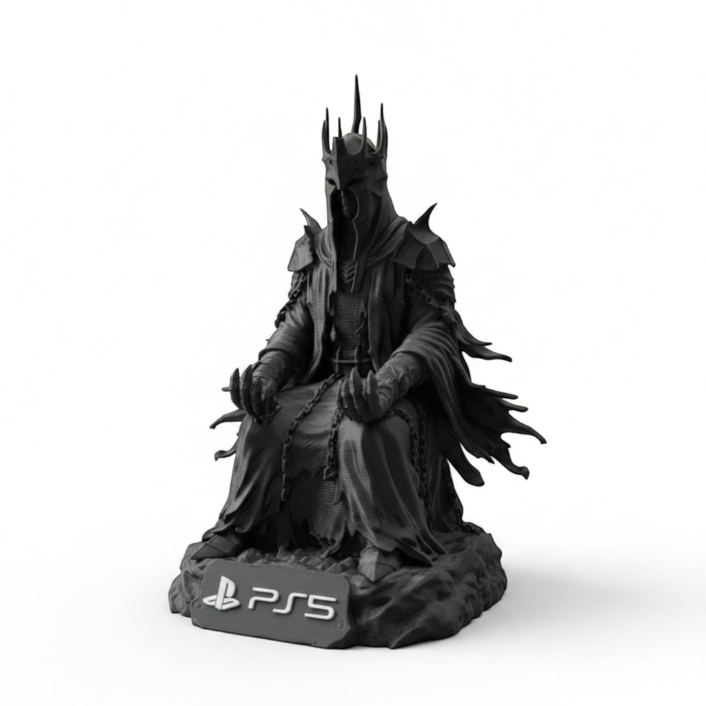 Magicland 3D Dark Lord PS5 tutucu stant, siyah, detaylı figür, oyun aksesuarı