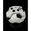 Magicland 3D futbol topu şeklinde beyaz ve siyah oyun kumandası tutucu stant