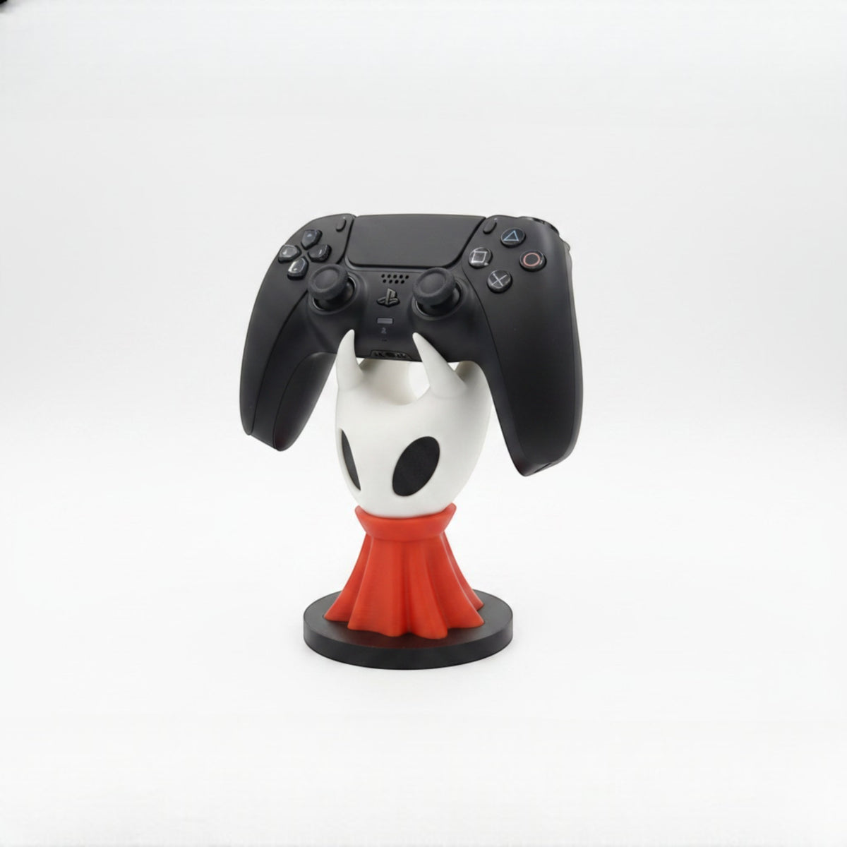 Magicland 3D Hollow Knight figürlü beyaz ve turuncu oyun kolu tutucu stant
