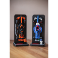 Magicland 3D McLaren ve Mavi Yarış Arabası Lego Figürleri Dikey Stantta