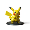 Magicland 3D sarÄ± Pikachu figürü, kÄ±rmÄ±zÄ± yanaklarÄ± ve Ä±ldÄ±rÄ±m Äяўeklinde kuyruÄu ile.