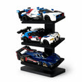 Magicland 3D siyah üç katlı dikey Lego Speed Champions araç sergileme standı